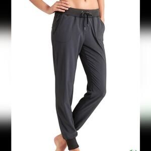 Athleta Urbanite Joggers – Black/Charcoal – Size 2